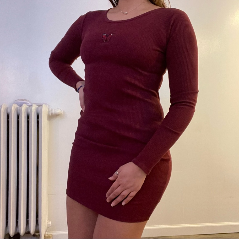 BodyCon Butterfly Dress